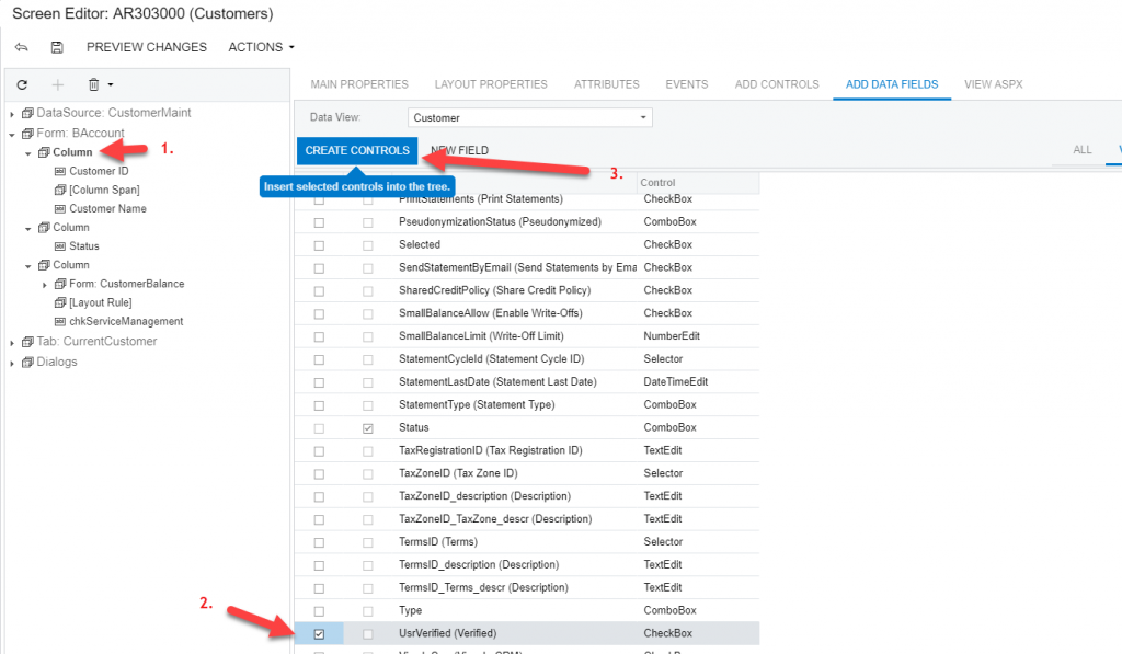 Customizing Acumatica Erp Adding A New Field To An Existing Screen