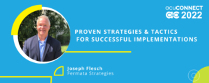 Proven Strategies & Tactics for Successful Implementations