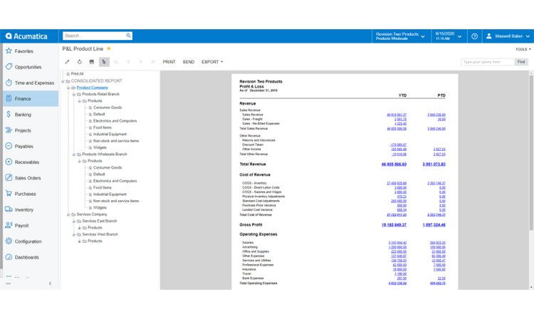 Rows, Columns and Trees - From FRx to Management Reporter to Acumatica Analytical Report Manager