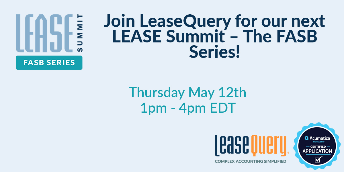 LEASE Summit - FASB Series