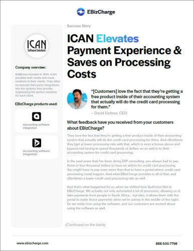 eBizCharge Customer Success Story: ICAN