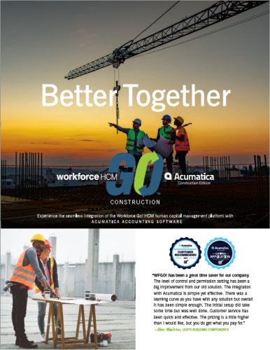 Workforce Go!: Acumatica Construction Integration