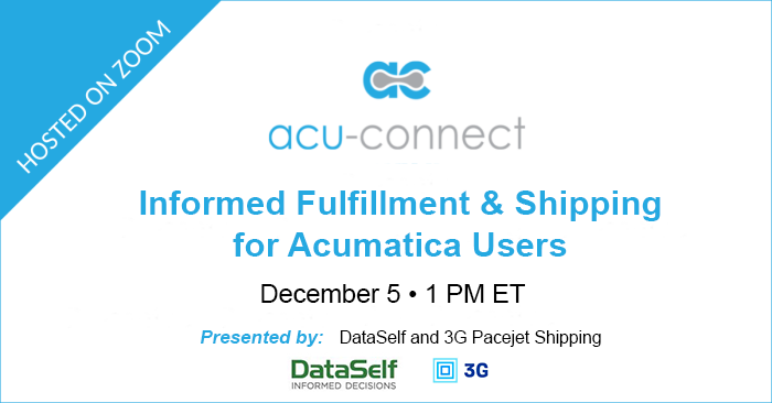 Informed Fulfillment and Shipping for Acumatica Users