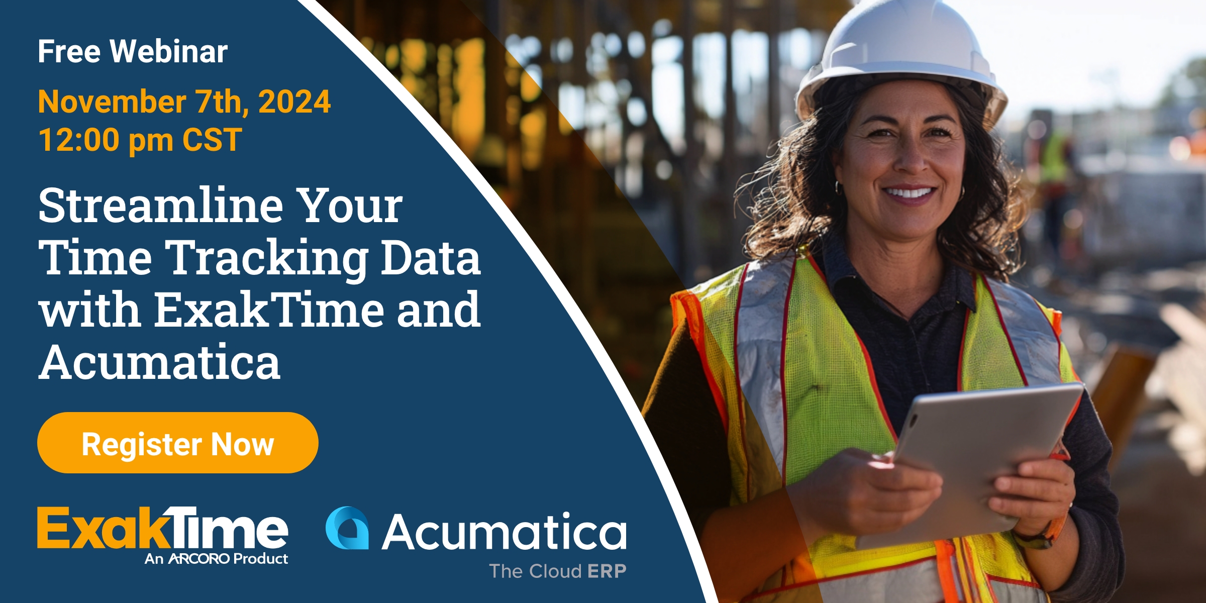 Streamline Your Time Tracking Data with ExakTime & Acumatica