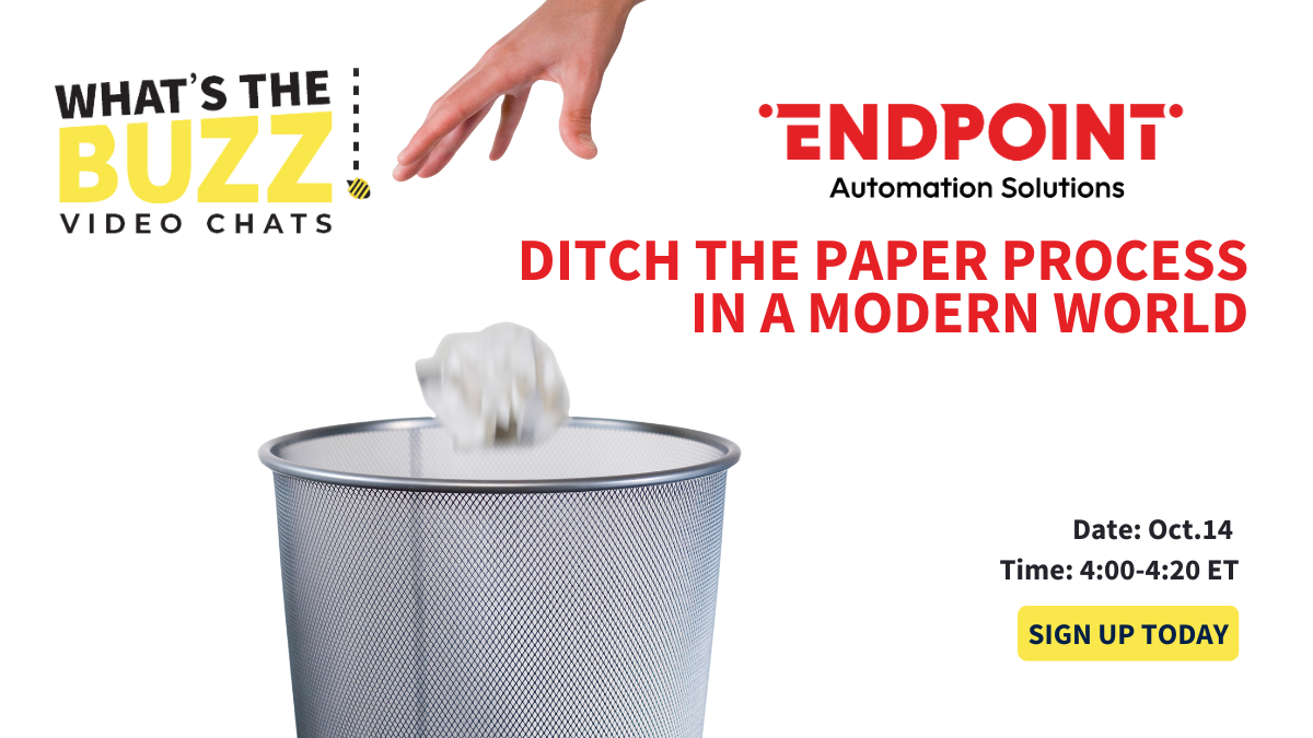 Ditch the paper process in a modern world