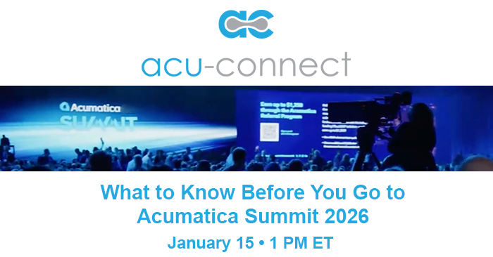 What to Know Before You Go to Acumatica Summit 2026