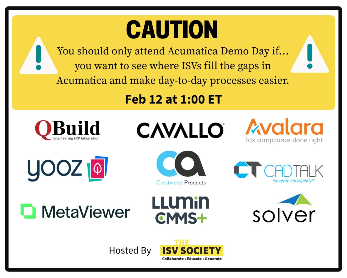 Acumatica Demo Day