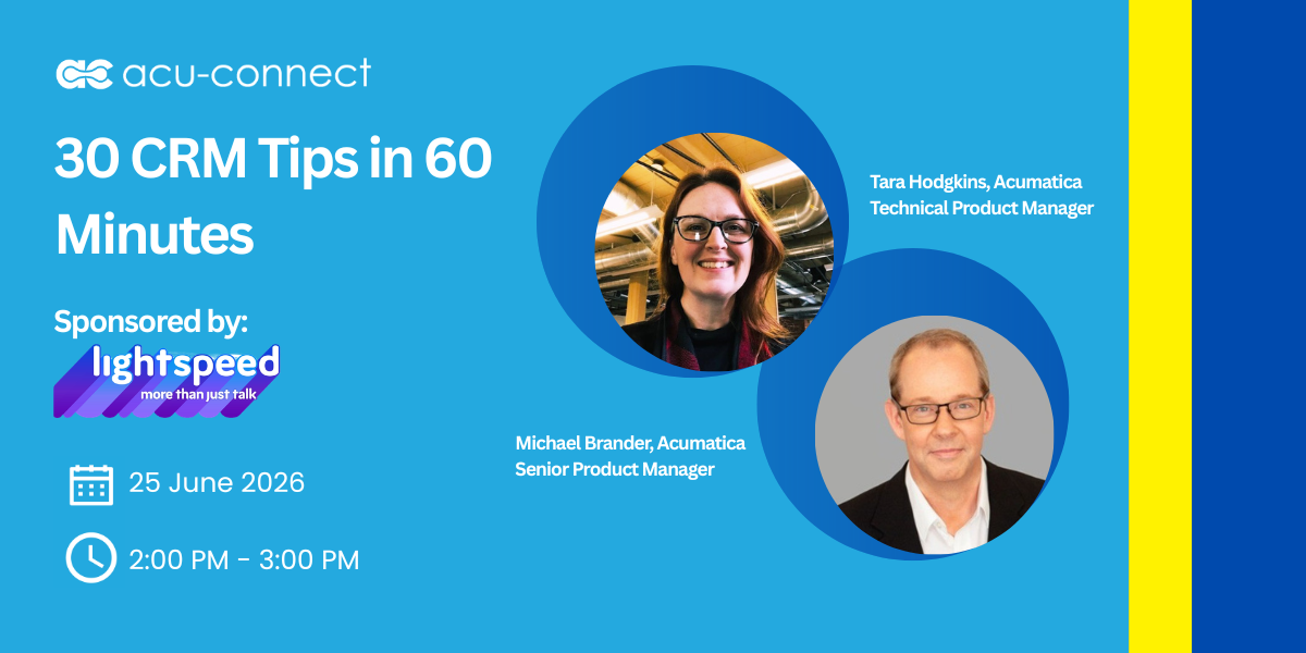 30 CRM Tips in 60 Minutes