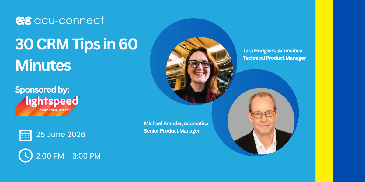 30 CRM Tips in 60 Minutes