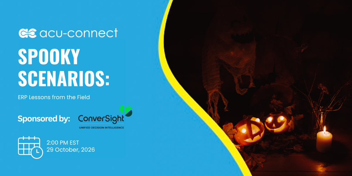 Spooky Scenarios: ERP Lessons from the Field