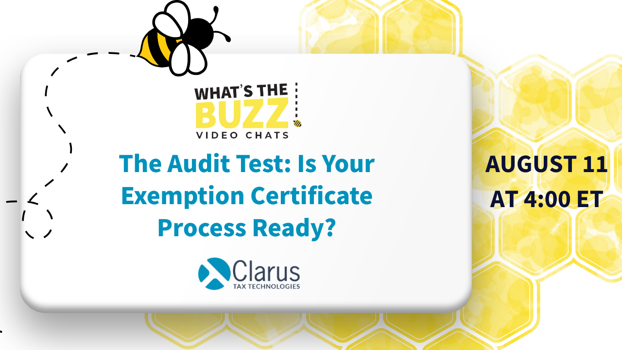 The Audit Test: Is Your Exemption Certificate Process Ready?