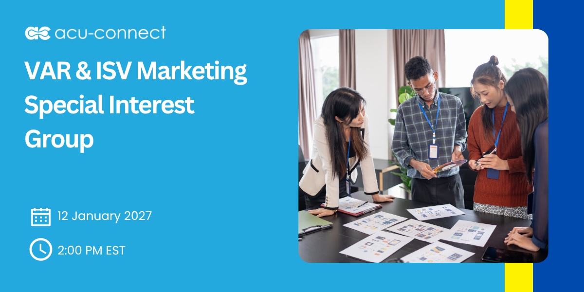 VAR & ISV Marketing Special Interest